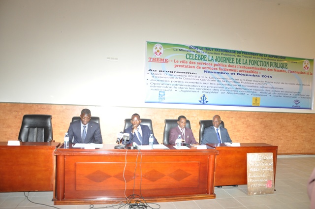 Lancement de la journée de la fonction publique